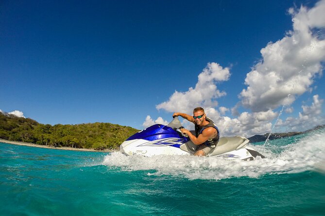 1-Hour Guided Jet Ski Tour in St. Thomas from Frenchman's Reef - Brewer’s Bay, sea turtles, and the airport approach