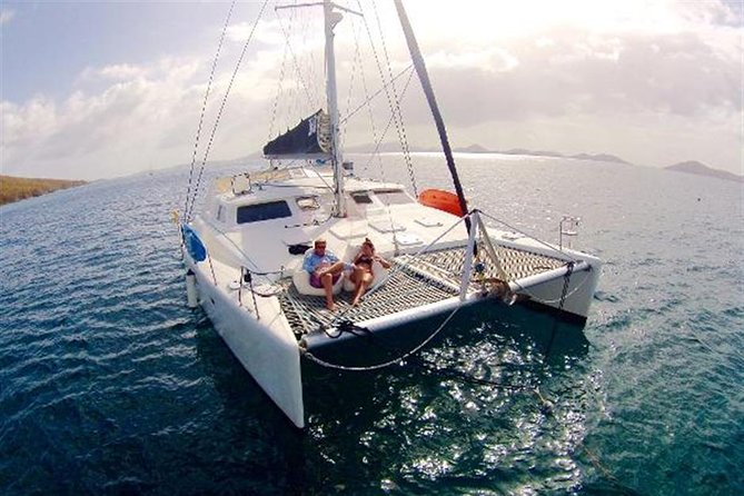 50' Luxury Yacht. Private Full or Half Day Catamaran Snorkel, & Beach Experience - Magens Bay, Sapphire Beach, and Coki Point