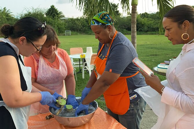 A Morning Cultural Experience Through Food Cooking Class St. Croix - Crab and rice, served as a full midday meal