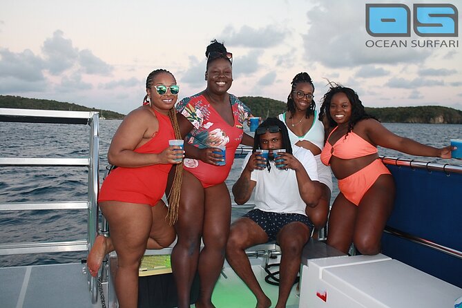 Afternoon Snorkel, Pizza & Sunset Tour departing from St. Thomas & St. John - Snacks first, then pizza after the second swim