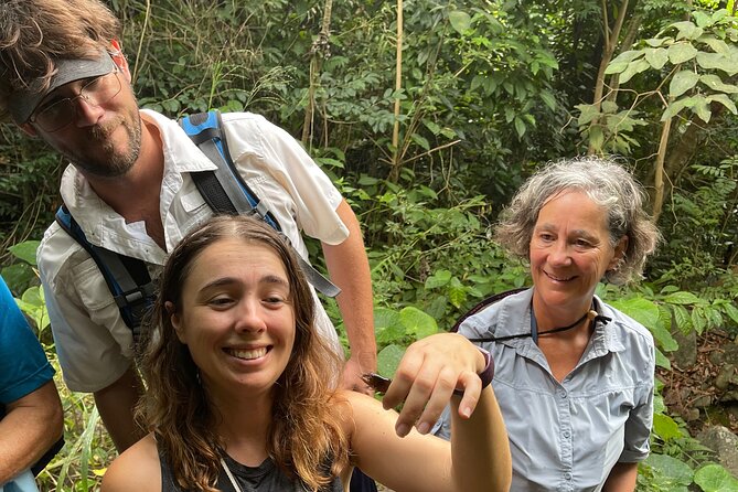 Brewers Bay Eco Hiking Tour - Learning the plants along the trail