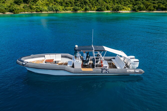 BVI Apotheoseas boat charter 38ft, Full Day / Half day trips - Food, drinks, towels, and small comforts
