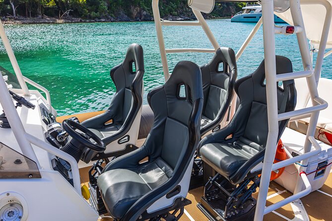 BVI Apotheoseas boat charter 38ft, Full Day / Half day trips - Families, mobility needs, and rough weather