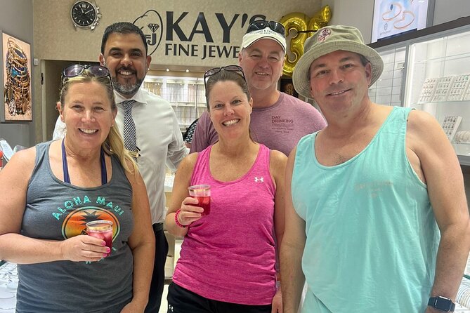 Drinks & Diamonds Shopping Experience in St. Thomas - Diamonds, gemstones, watches, and custom work