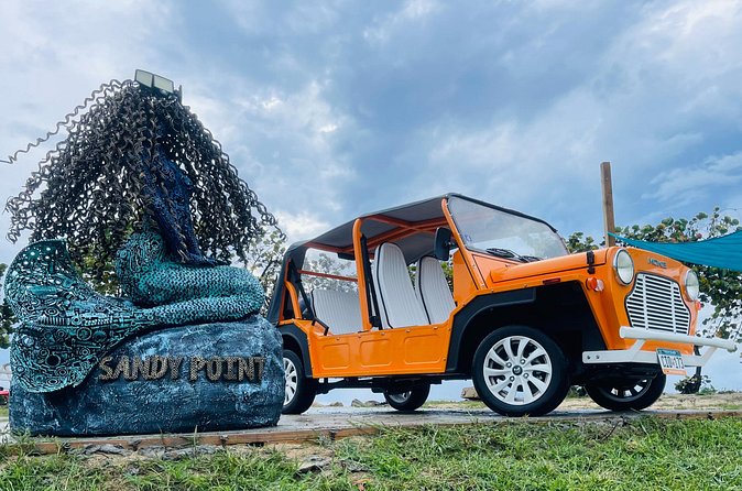 Frederiksted Moke Tour - Sandy Point Art Oasis and the film-location stop