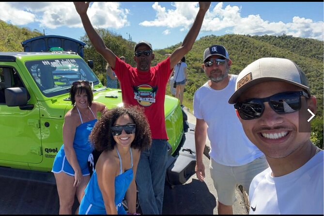 Full Day Cultural Jeep Beach Tour, St. Thomas & Water Island - The rough road to Crown Mountain