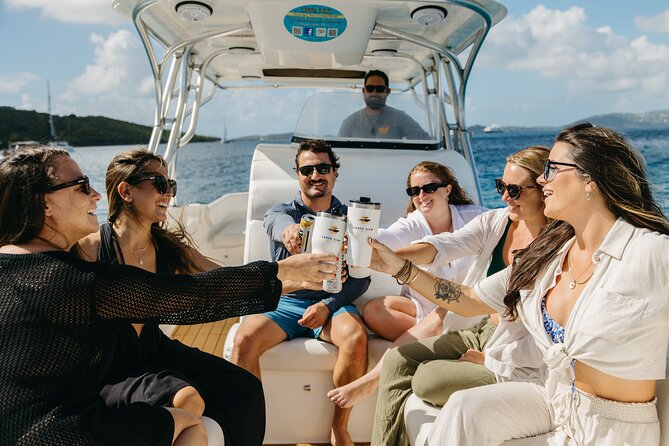 Full Day Private Boat Charter to the British Virgin Island - A Private Boat Day From St. Thomas