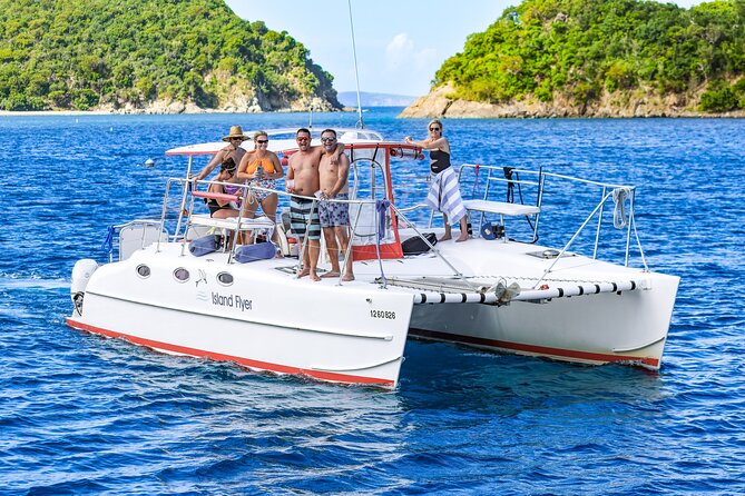 Full or Half Day Private Power Catamaran- USVI Beach and Snorkel - What the captain adds to the day