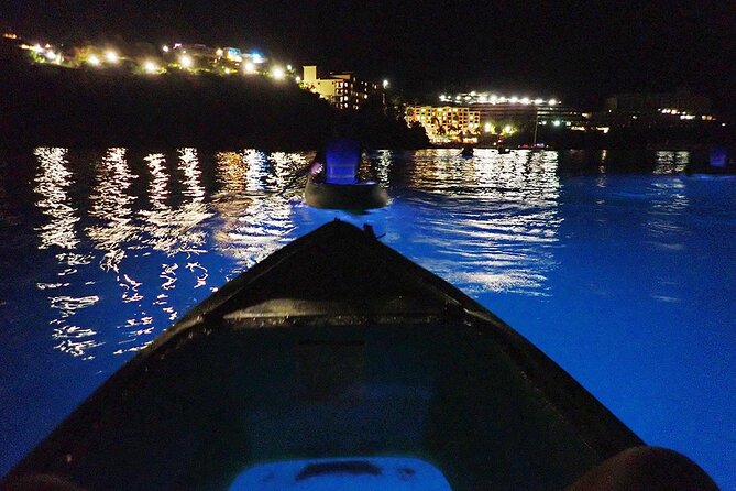 Glow Boats LED Night Kayak from Marriott Frenchman's Cove - What the guide adds to the paddle