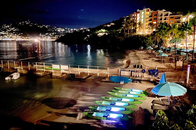 Glow Boats LED Night Kayak, Marriott Frenchman's Cove Dock, USVI - The first few minutes: gear, safety, and paddling basics
