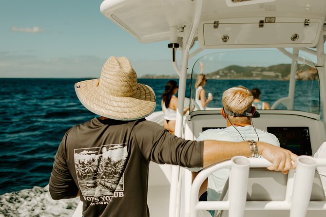 Half Day Boat Charter around the Islands of St Thomas and St John - Floating restaurants at Lime Out or Pizza Pi