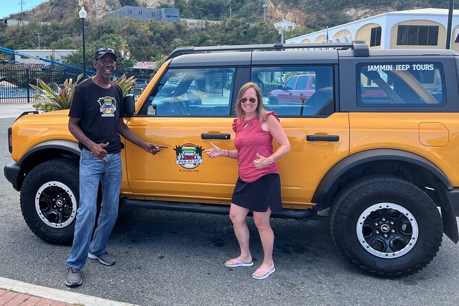 Half Day Cultural Jeep Beach Adventure - 4 Hr Tour St. Thomas - Magens Bay or a quieter beach