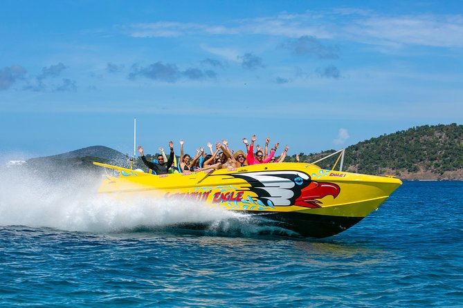 High Speed Harbor Tour from Charlotte Amalie Cruise Port - Passing the harbor and surrounding islands