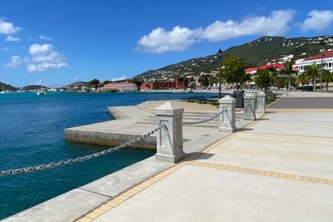 Island Icons & Treasures Tour - St. Thomas USVI - Drake’s Seat and the view toward Magen’s Bay