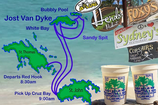 Jost Van Dyke - Funday! - Corsairs, a VooDoo Punch, and a flexible breakfast plan