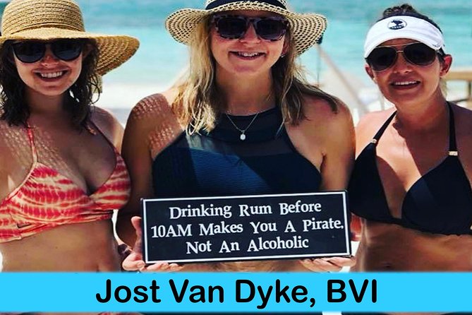 Jost Van Dyke - Funday! - What the boat setup adds to the day