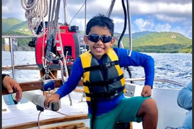 Learn to Sail - Sailing Lessons All Inclusive - A second stop for swimming and beach time