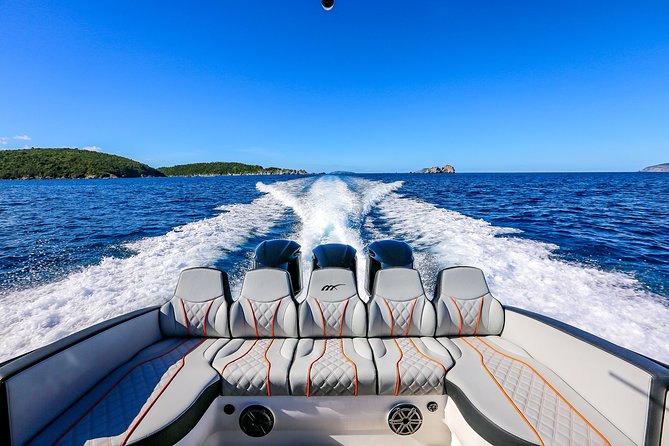 Midnight Sun Charters - 37ft OBSIDIAN - Sandy Cay and Francis Bay suit different swimmers