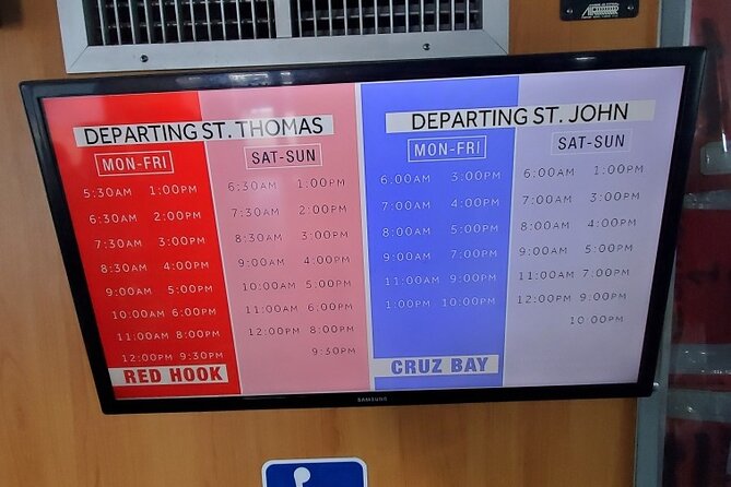 Paradise Taxi & Tours USVI- St. Thomas - Airport Transfer to Red Hook Ferry - Is $160 a good value for four people?