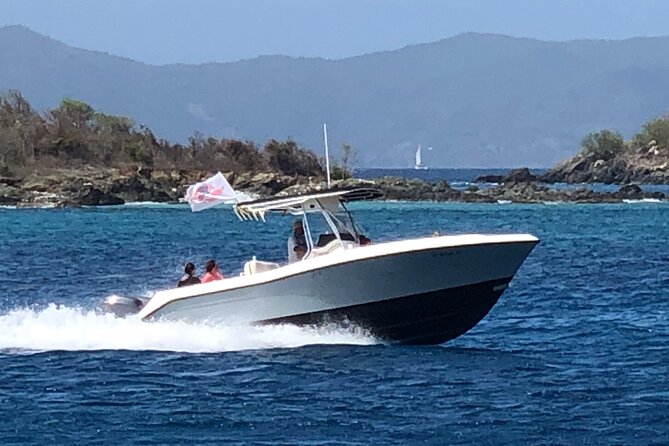 Private 6-Hour Island Hopping in US Virgin Islands - 500hp Hydro Sport - Starting at 9 a.m. from St. Thomas