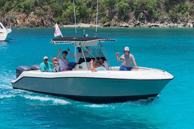 Private 6-Hour Island Hopping in US Virgin Islands - 500hp Hydro Sport - Virgin Islands National Park by boat
