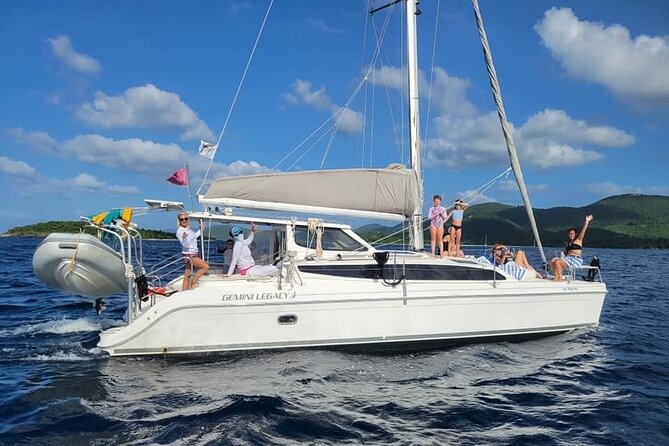 Private Full Day, Fun Day Aboard SY Mazu - Luxury Gemini Legacy Catamaran - A private catamaran day from Red Hook