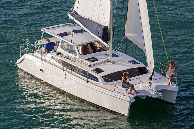 Private Full Day, Fun Day Aboard SY Mazu - Luxury Gemini Legacy Catamaran - Picking a route between St. Thomas and St. John