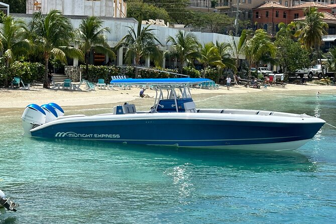 Private Full Day or Half Day Charter - 37' Midnight Express - Norman Island and the Treasure Island connection
