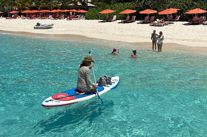 Private Jost Van Dyke Swimming Adventure - Reaching Soggy Dollar Bar without a dock