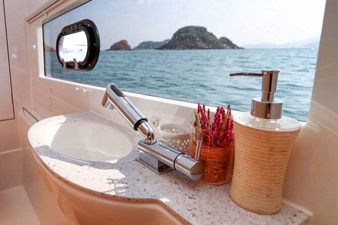 Private Luxury Catamaran Half Day Charter - Snacks, fresh water, and drinks after snorkeling