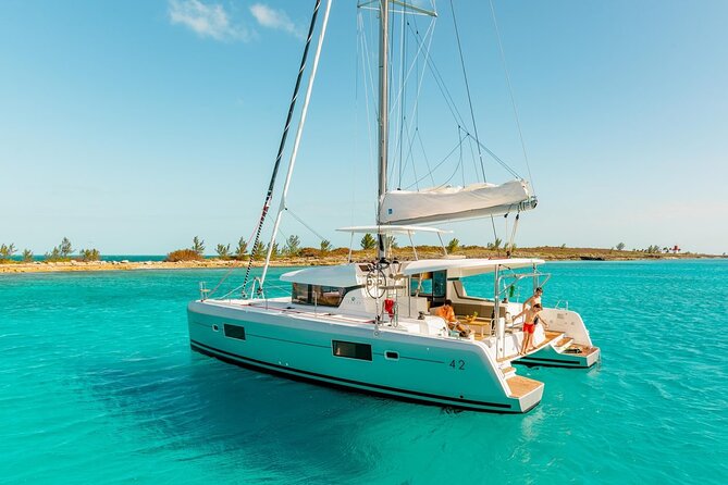 Private Luxury Charter Aboard New Multi-Deck Lagoon Catamaran - Setting sail from Havensight
