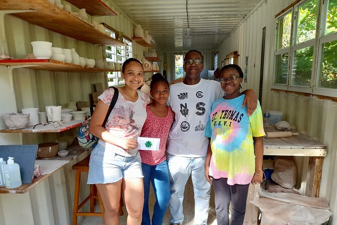 Private Pottery Experience at British Virgin Islands - From Road Town to the Pottery Garden