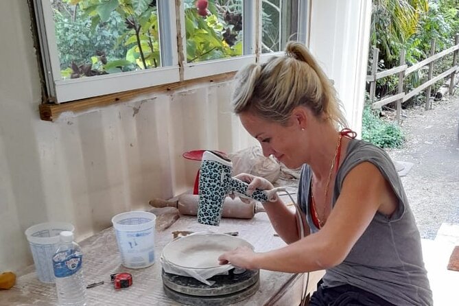 Private Pottery Experience at British Virgin Islands - Learning the wheel without pressure