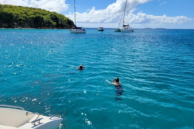 Private St Thomas Luxury Catamaran Trip for Groups up to 24 Guest - The first hours: sailing, seating, and island views