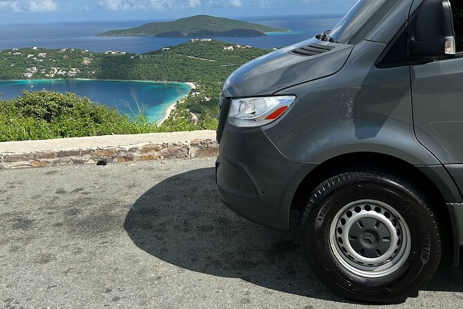 Private St. Thomas One Way Luxury Mercedes Van Limousine Service - What the Mercedes Sprinter adds