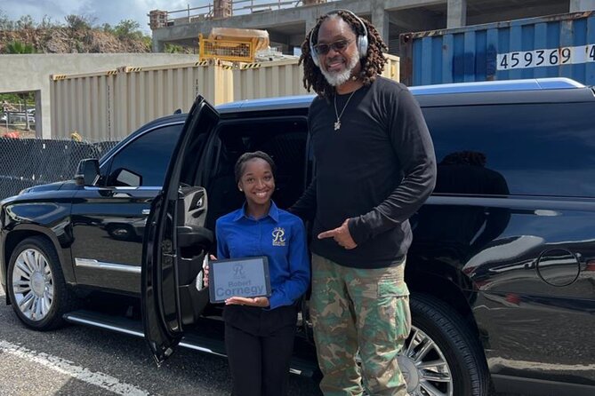 Royal Limousine Service - Airport arrival with a Cadillac Escalade
