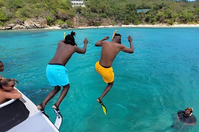 SeaFari FastCat - Sun, Fun, Swimming, Snorkeling & Boat Party - The First Hour at Honeymoon Beach