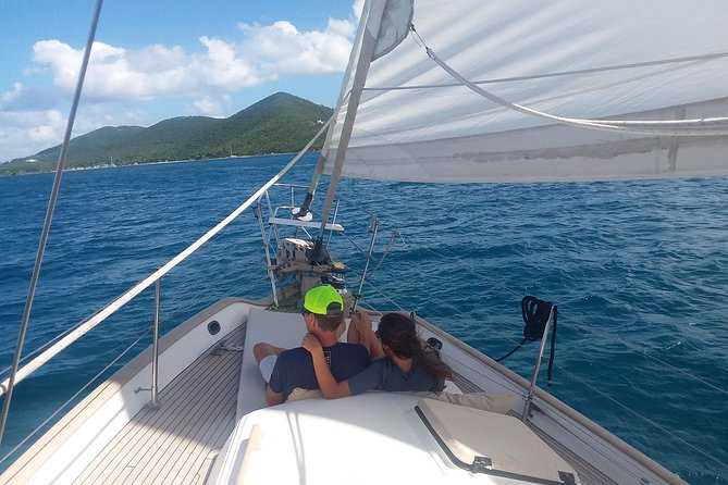 Simply Sailing Private Sail from Sapphire Marina - Captain Rob, Captain Deb, and the feel onboard