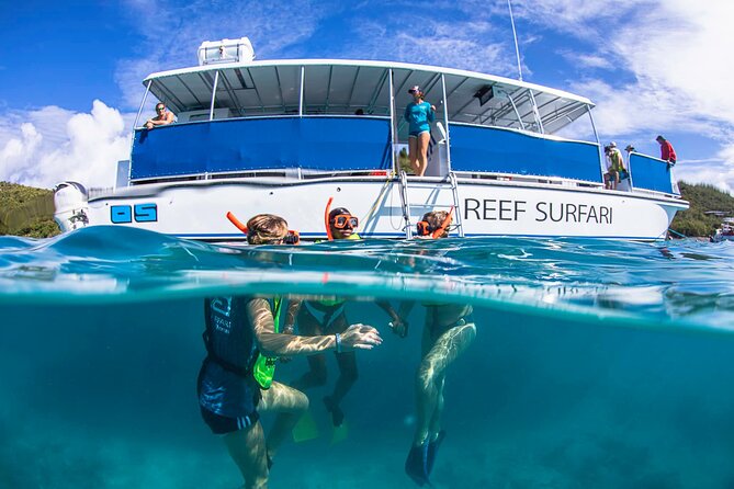 St. James Snorkel & Pizza Pi Lunch - Little St James brings the first reef stop