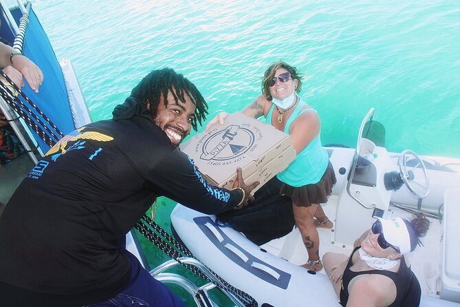 St. James Snorkel & Pizza Pi Lunch - Christmas Cove makes the second stop worthwhile