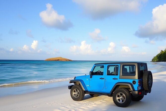 St John -Jeep Ride with A Guide! Customize Itinerary Your Way! - Maho Bay and the chance to see sea turtles