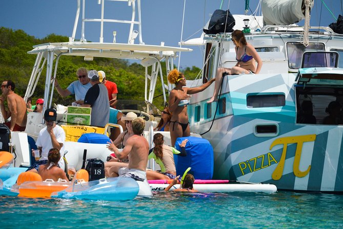 St. John PiZZA Pi Snorkel Sail with Beach Stop, Lunch & Open Bar - Westin - A crew that pays attention without taking over