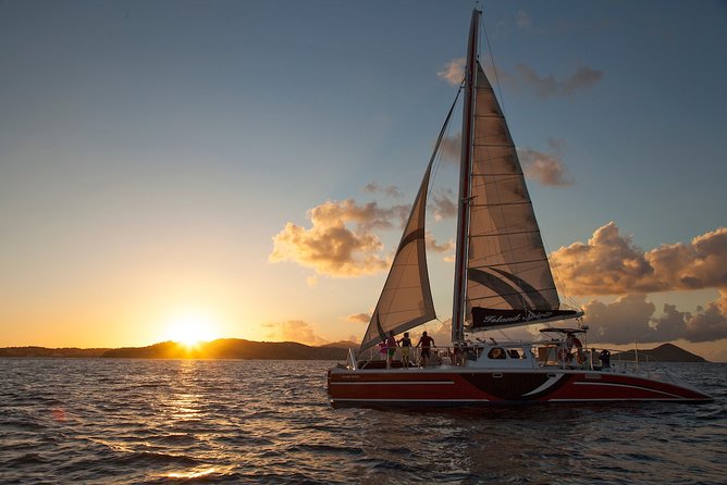 St. John Sail with Bar and Hors d'Oeuvres to Lovango Dinner - Who will enjoy this evening most?