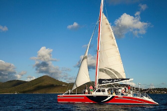 St. John Sail with Bar and Hors d'Oeuvres to Lovango Dinner - How much sailing do you really get?