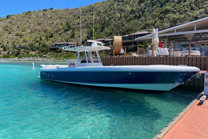 St Thomas Full-Day Boat Rental 37' Intrepid Powerboat - Building your route around St Thomas and St John
