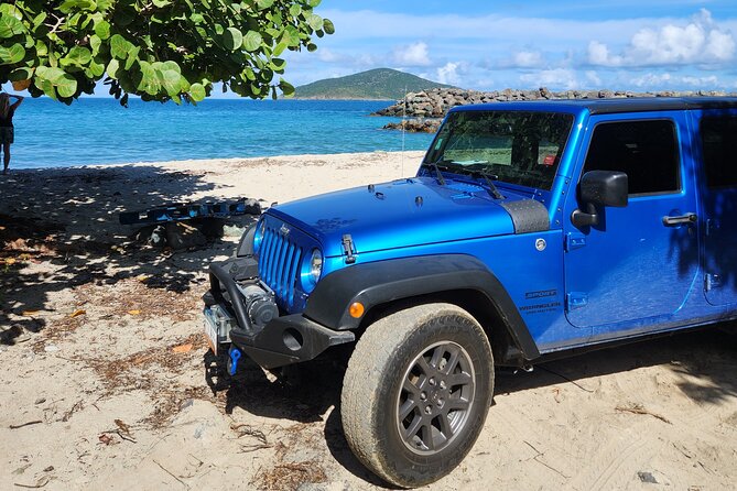 St Thomas - Jeep Tour Customized Itinerary 5hrs - Magens Bay and the choice between sightseeing and swimming