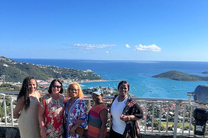 St Thomas Private Airport Transfer - The first lookouts and Drake’s Seat