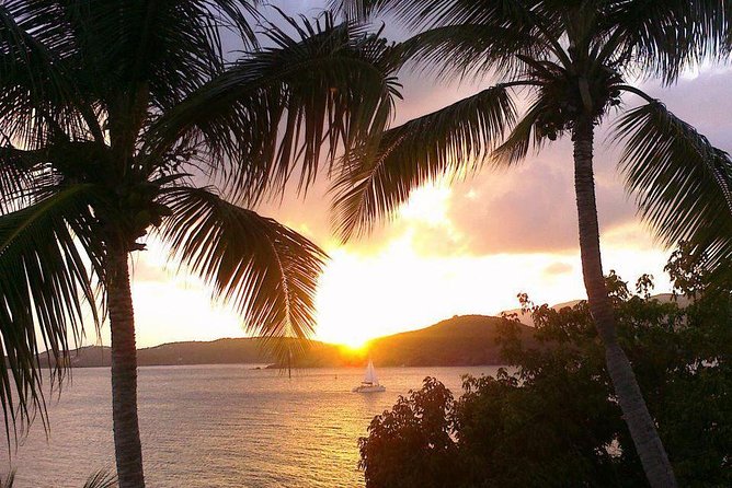 Sunset & Harbor Lights Dinner Sail from the Marriott's Frenchman's Cove - A sunset sail with a built-in second act