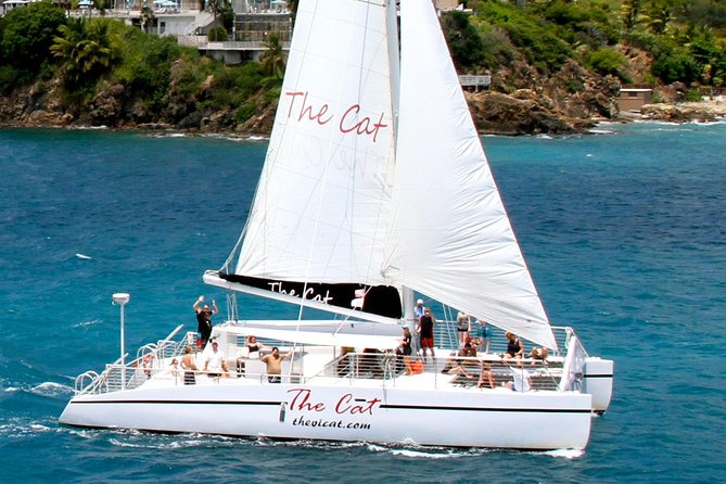 Turtle Cove Catamaran Snorkel and Sail at Little Buck Island STT - Why Turtle Cove is the reason to go