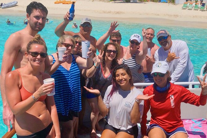 US Virgin Islands Island Hop & Food Boat Tour - Cruising around St. John at the start